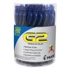 G2 Premium Gel Pen Convenience Pack, Retractable, Fine 0.7 mm, Blue Ink, Blue Barrel, 36/Pack2