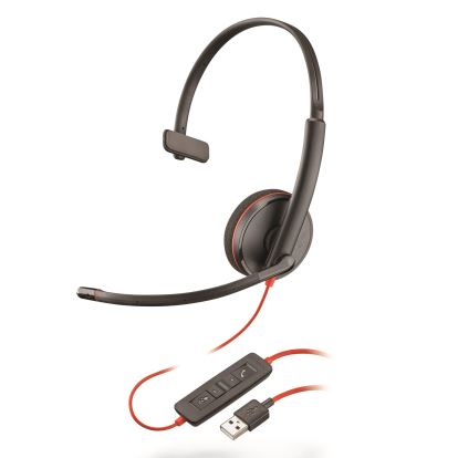 Blackwire 3210, Monaural, Over The Head USB Headset1