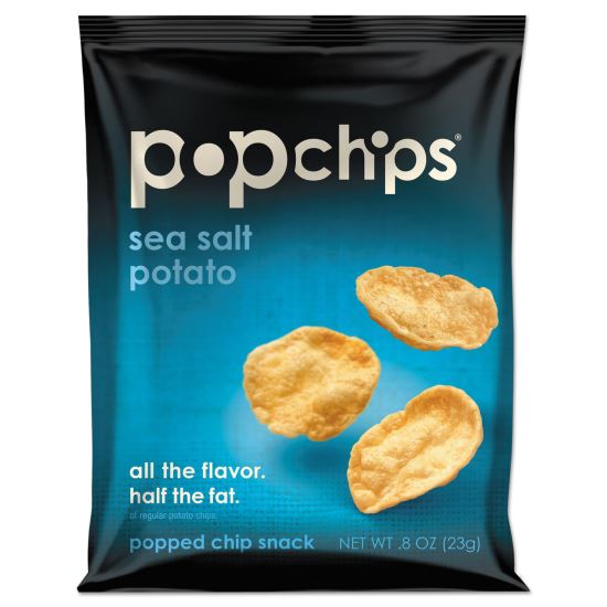 Potato Chips, Sea Salt Flavor, 0.8 oz Bag, 24/Carton1