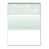 Standard Security Check, 11 Features, 8.5 x 11, Green Marble Top, 500/Ream1