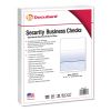 Standard Security Check, 11 Features, 8.5 x 11, Blue Marble Bottom, 500/Ream2