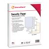 Medical Security Papers, 2-Part, 32 lb, 8.5 x 11, Blue/Canary, 250/Ream1