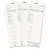 Time Clock Cards for Pyramid Technologies 4000, One Side, 3.5 x 8.5, 100/Pack1