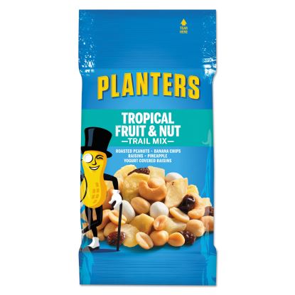 Trail Mix, Tropical Fruit and Nut, 2 oz Bag, 72/Carton1