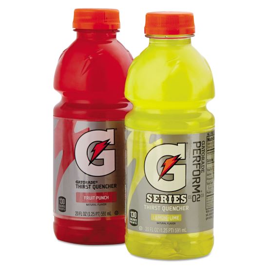 G-Series Perform 02 Thirst Quencher Fruit Punch, 20 oz Bottle, 24/Carton1