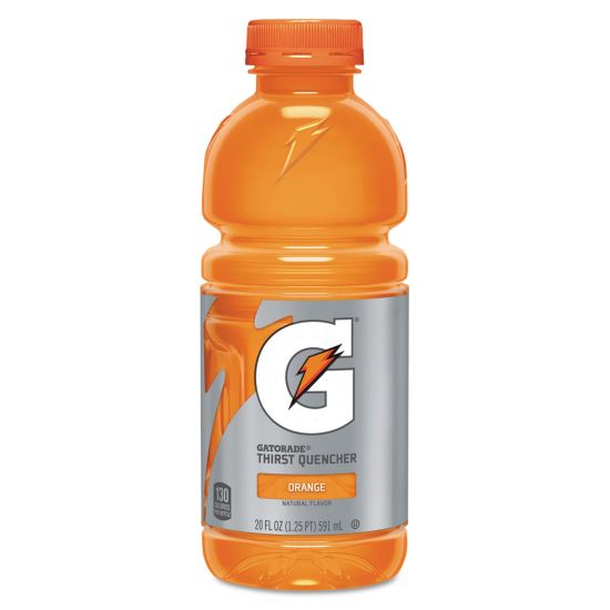 G-Series Perform 02 Thirst Quencher, Orange, 20 oz Bottle, 24/Carton1
