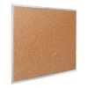 Classic Series Cork Bulletin Board, 36 x 24, Silver Aluminum Frame2