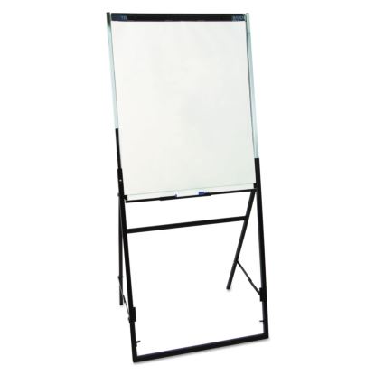 Futura Dry Erase Presentation Easel, Melamine, 26 x 35, White, Black Frame1