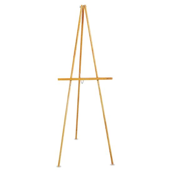 Lightweight Tripod Floor Easel, 64" High, Natural Oak1