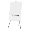 Aluminum Heavy-Duty Display Easel, 38" to 66" High, Aluminum, Black1