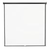 Wall or Ceiling Projection Screen, 84 x 84, White Matte Finish1