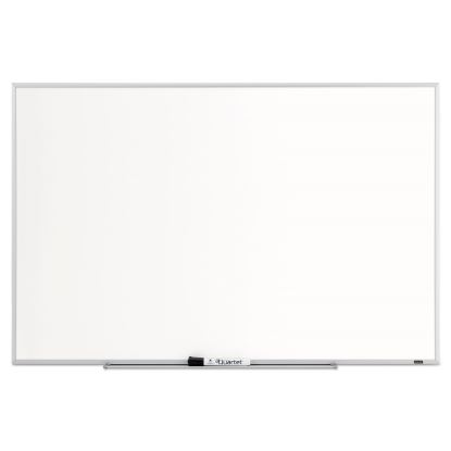 Dry Erase Board, Melamine Surface, 36 x 24, Silver Aluminum Frame1