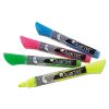 Neon Dry Erase Marker Set, Broad Bullet Tip, Assorted Colors, 4/Set2