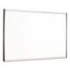 Magnetic Dry-Erase Board, Steel, 14 x 24, White Surface, Silver Aluminum Frame2