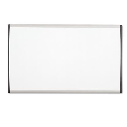 Magnetic Dry-Erase Board, Steel, 18 x 30, White Surface, Silver Aluminum Frame1