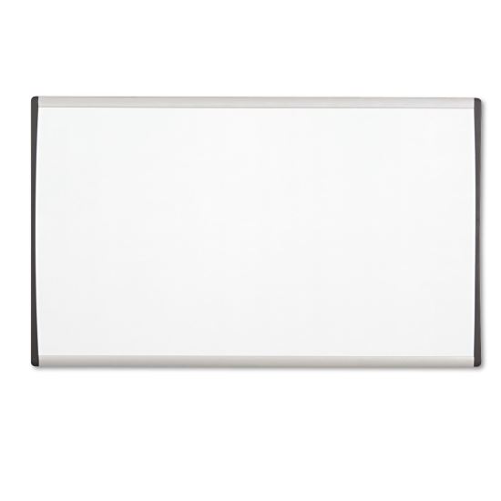 Magnetic Dry-Erase Board, Steel, 18 x 30, White Surface, Silver Aluminum Frame1