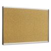 ARC Frame Cork Cubicle Board, 14 x 24, Tan, Aluminum Frame2