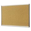 ARC Frame Cork Cubicle Board, 18 x 30, Tan, Aluminum Frame2