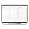 Prestige 2 Total Erase 3-Month Calendar Board, 36 x 24, White, Graphite Frame2
