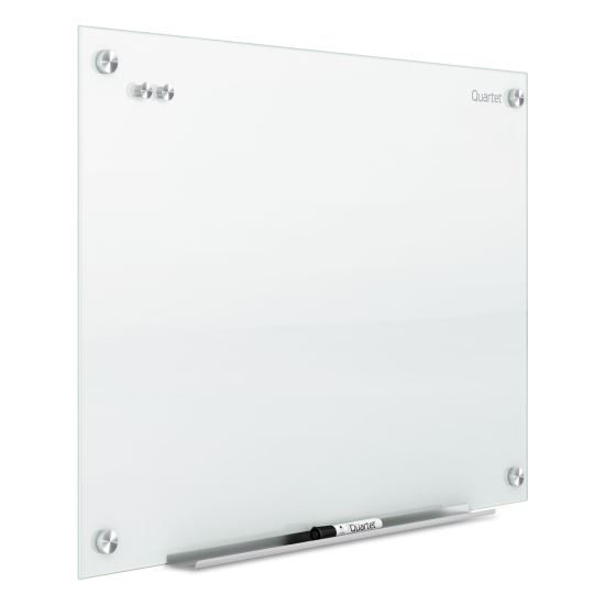 Infinity Magnetic Glass Marker Board, 24 x18, White1