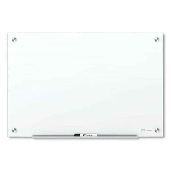 Brilliance Glass Dry-Erase Boards, 48 x 36, White Surface1