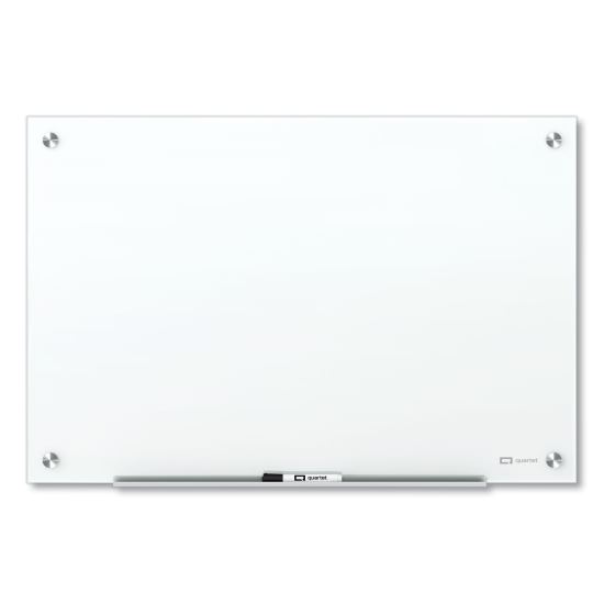 Brilliance Glass Dry-Erase Boards, 72 x 48, White Surface1