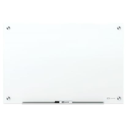Brilliance Glass Dry-Erase Boards, 96 x 48, White Surface1