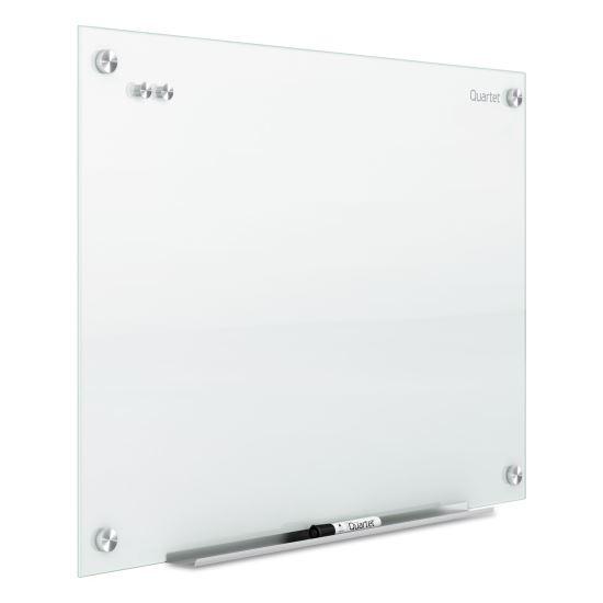 Infinity Magnetic Glass Marker Board, 36 x 24, White1