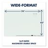 Element Framed Magnetic Glass Dry-Erase Boards, 74" x 42", Aluminum Frame2