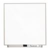 Matrix Magnetic Boards, Painted Steel, 16 x 16, White, Aluminum Frame2