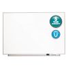 Matrix Magnetic Boards, Painted Steel, 34 x 23, White, Aluminum Frame1