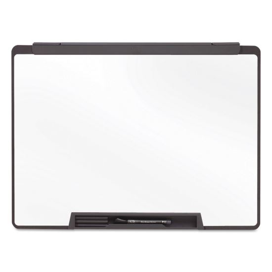 Motion Portable Dry Erase Board, 24 x 18, White, Black Frame1