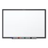 Classic Series Total Erase Dry Erase Board, 48 x 36, White Surface, Black Frame2