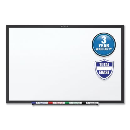 Classic Series Total Erase Dry Erase Board, 60 x 36, White Surface, Black Frame1