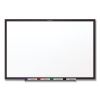 Classic Series Total Erase Dry Erase Board, 96 x 48, White Surface, Black Frame2