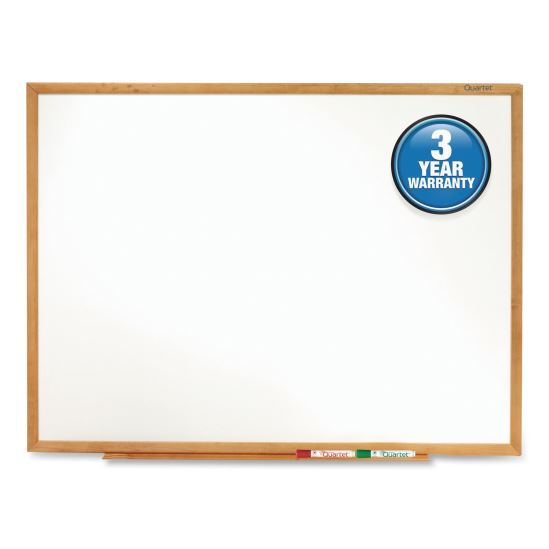 Classic Series Total Erase Dry Erase Board, 36 x 24, Oak Finish Frame1