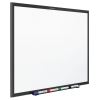 Classic Series Nano-Clean Dry Erase Board, 48 x 36, Black Aluminum Frame2