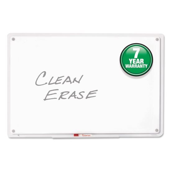 iQ Total Erase Board, 36 x 23, White, Clear Frame1