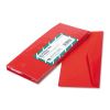 Colored Envelope, #10, Commercial Flap, Gummed Closure, 4.13 x 9.5, Red, 25/Pack2
