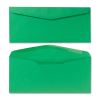 Colored Envelope, #10, Commercial Flap, Gummed Closure, 4.13 x 9.5, Green, 25/Pack2