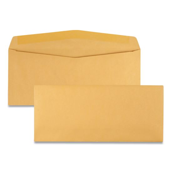 Kraft Envelope, #12, Commercial Flap, Gummed Closure, 4.75 x 11, Brown Kraft, 500/Box1