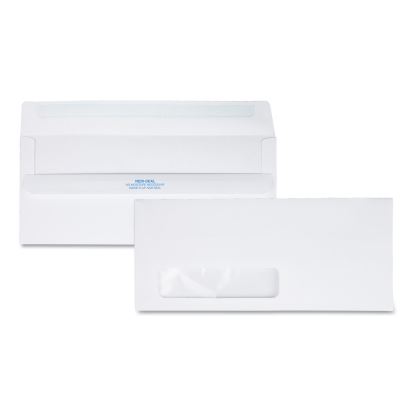 Redi-Seal Envelope, Address Window, #10, Commercial Flap, Redi-Seal Adhesive Closure, 4.13 x 9.5, White, 500/Box1