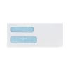 Double Window Security-Tinted Check Envelope, #8 5/8, Commercial Flap, Gummed Closure, 3.63 x 8.63, White, 1,000/Box2