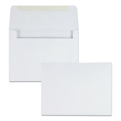 Greeting Card/Invitation Envelope, A-2, Square Flap, Gummed Closure, 4.38 x 5.75, White, 500/Box1