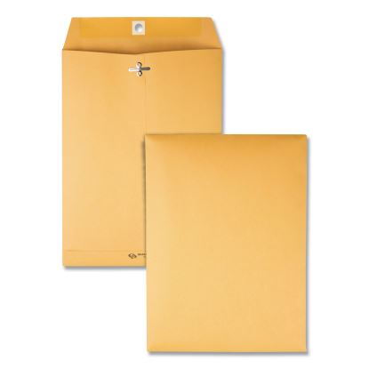 Clasp Envelope, 32 lb Bond Weight Kraft, #75, Square Flap, Clasp/Gummed Closure, 7.5 x 10.5, Brown Kraft, 100/Box1