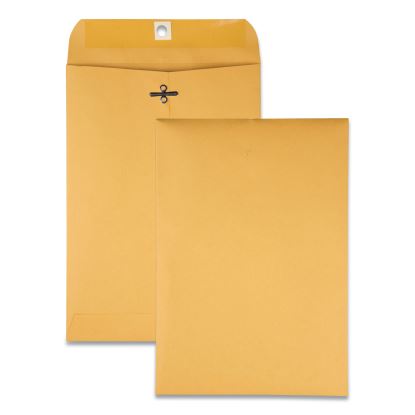 Clasp Envelope, 28 lb Bond Weight Kraft, #68, Square Flap, Clasp/Gummed Closure, 7 x 10, Brown Kraft, 100/Box1