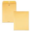 Clasp Envelope, 28 lb Bond Weight Kraft, #93, Square Flap, Clasp/Gummed Closure, 9.5 x 12.5, Brown Kraft, 100/Box1