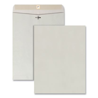 Clasp Envelope, #97, Square Flap, Clasp/Gummed Closure, 10 x 13, Executive Gray, 100/Box1