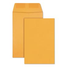 Catalog Envelope, #1, Square Flap, Gummed Closure, 6 x 9, Brown Kraft, 500/Box1