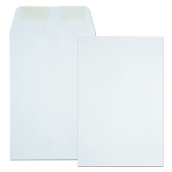 Catalog Envelope, 24 lb Bond Weight Paper, #1, Square Flap, Gummed Closure, 6 x 9, White, 500/Box1